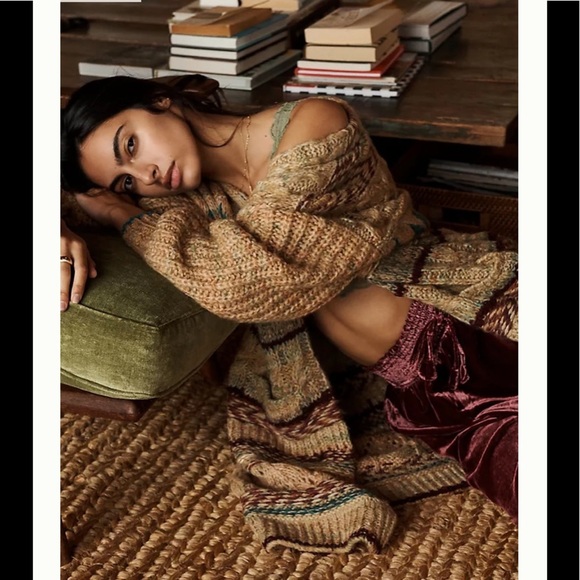 NWT Anthropologie Lily Longline Cardigan M/L - Picture 3 of 17